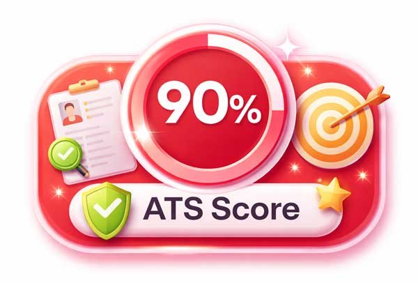 90+ ATS score promised